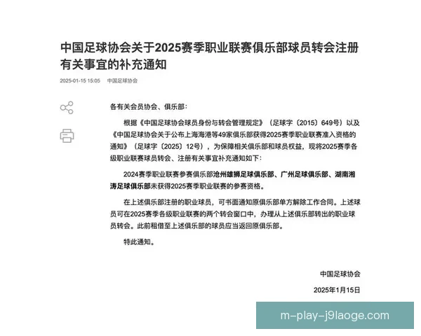 沧州雄狮因欠薪未付遭足协禁注册新球员引关注